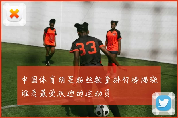 中国体育明星粉丝数量排行榜揭晓谁是最受欢迎的运动员